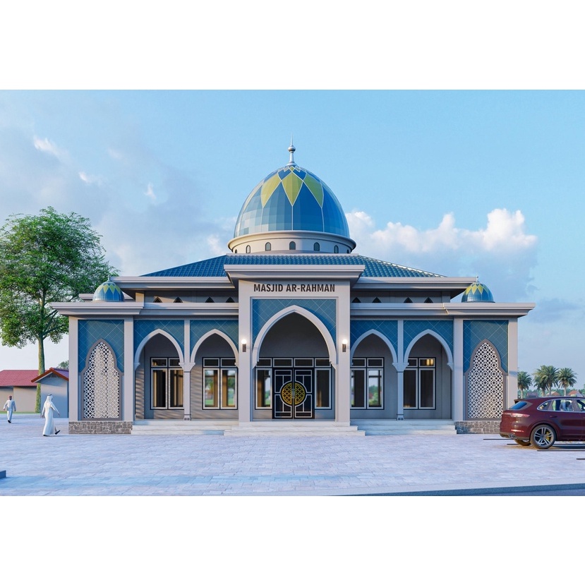 Detail Gambar Denah Masjid Ukuran 15x15 Nomer 17