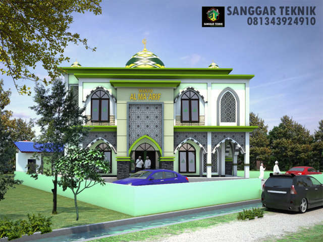 Detail Gambar Denah Masjid Ukuran 15x15 Nomer 27