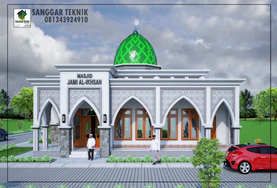 Detail Gambar Denah Masjid Ukuran 15x15 Nomer 28