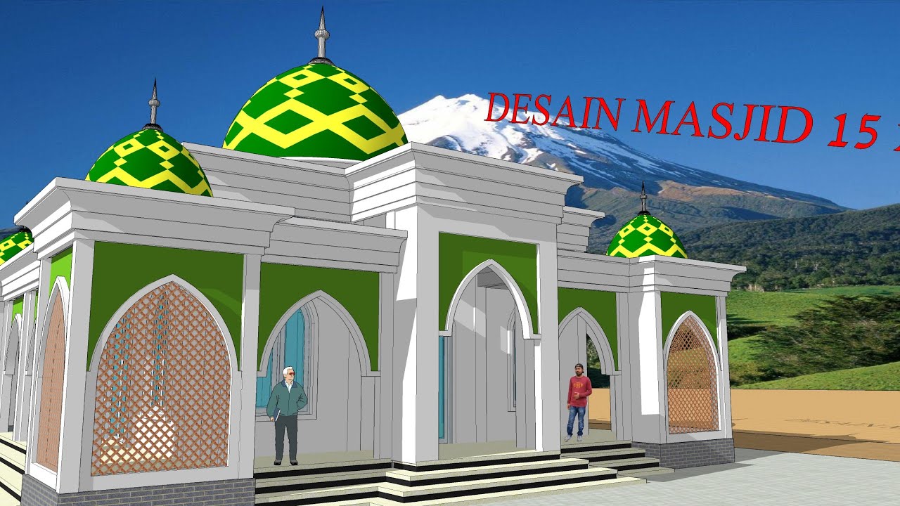 Detail Gambar Denah Masjid Ukuran 15x15 Nomer 41