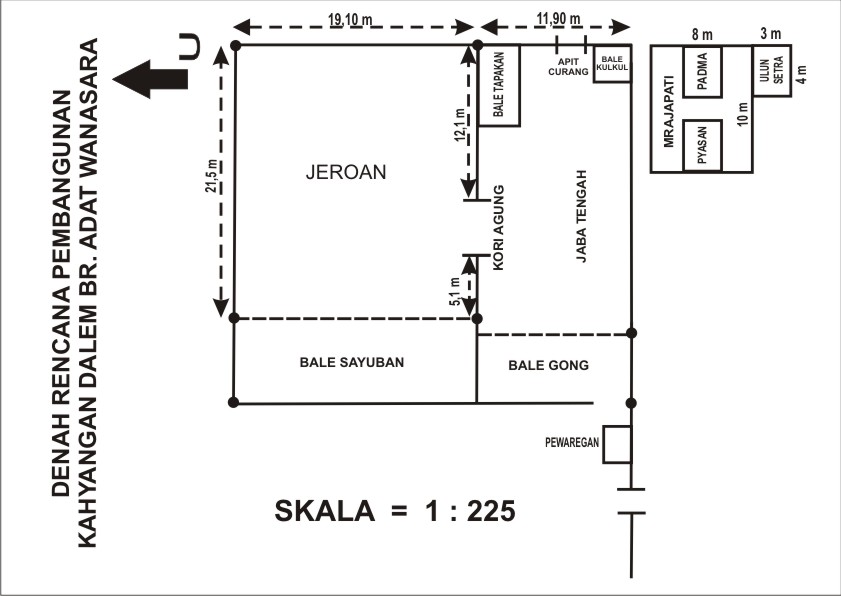 Detail Gambar Denah Pura Dalem Nomer 2