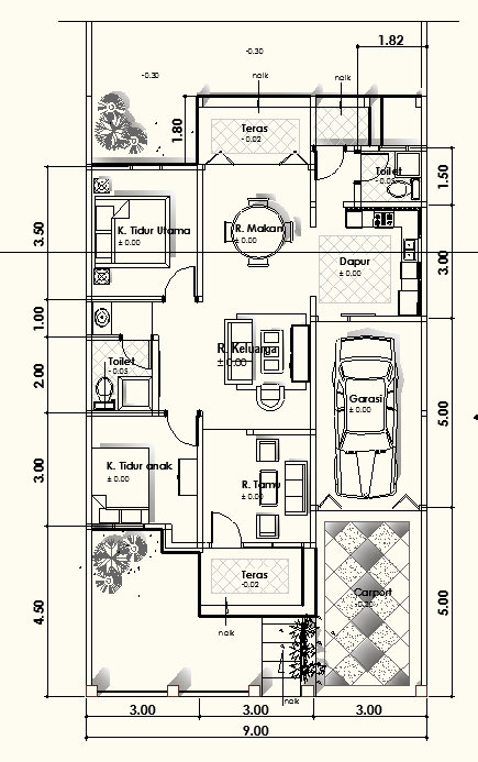 Detail Gambar Denah Ruangan Rumah Nomer 23