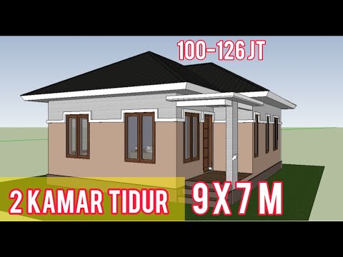 Detail Gambar Denah Rumah 2 Kamar Tidur Nomer 39