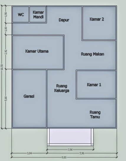 Detail Gambar Denah Rumah Nomer 36