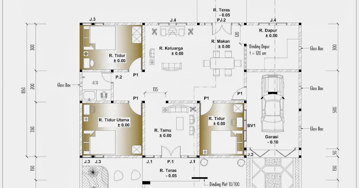 Detail Gambar Denah Rumah Nomer 40