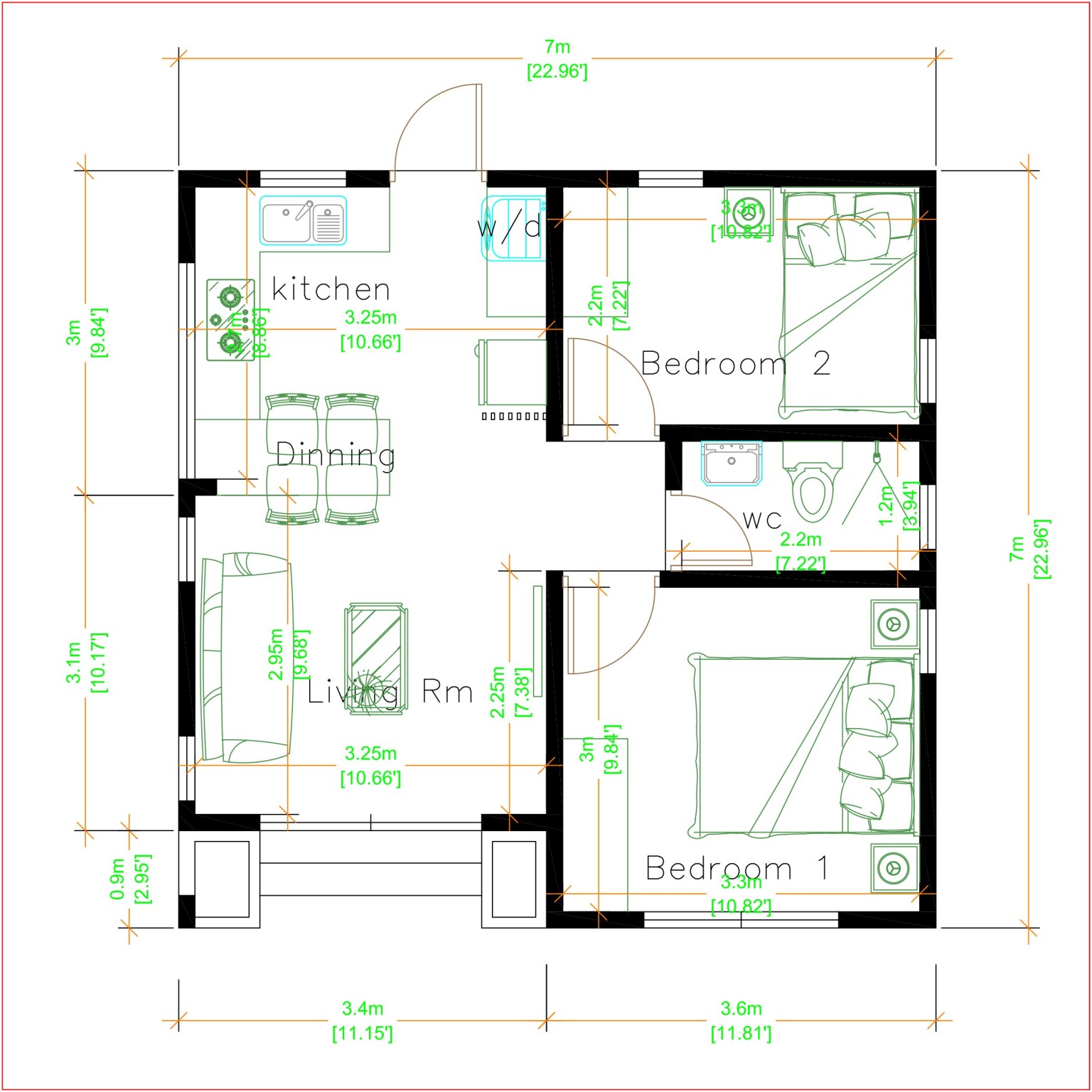 Detail Gambar Denah Rumah Nomer 4