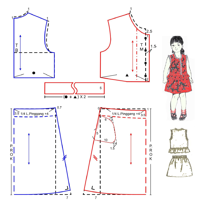 Detail Gambar Desain Baju Anak Nomer 4