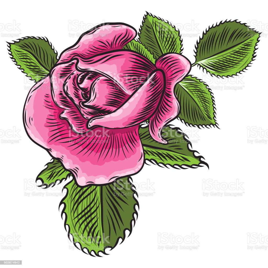 Detail Gambar Desain Bunga Mawar Nomer 20