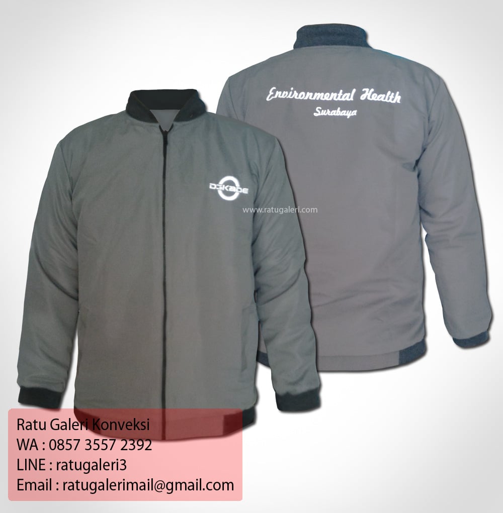 Detail Gambar Desain Jaket Polos Nomer 33