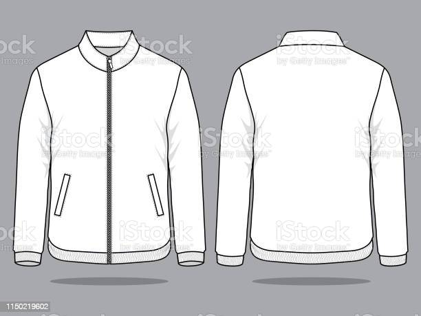 Detail Gambar Desain Jaket Polos Nomer 6