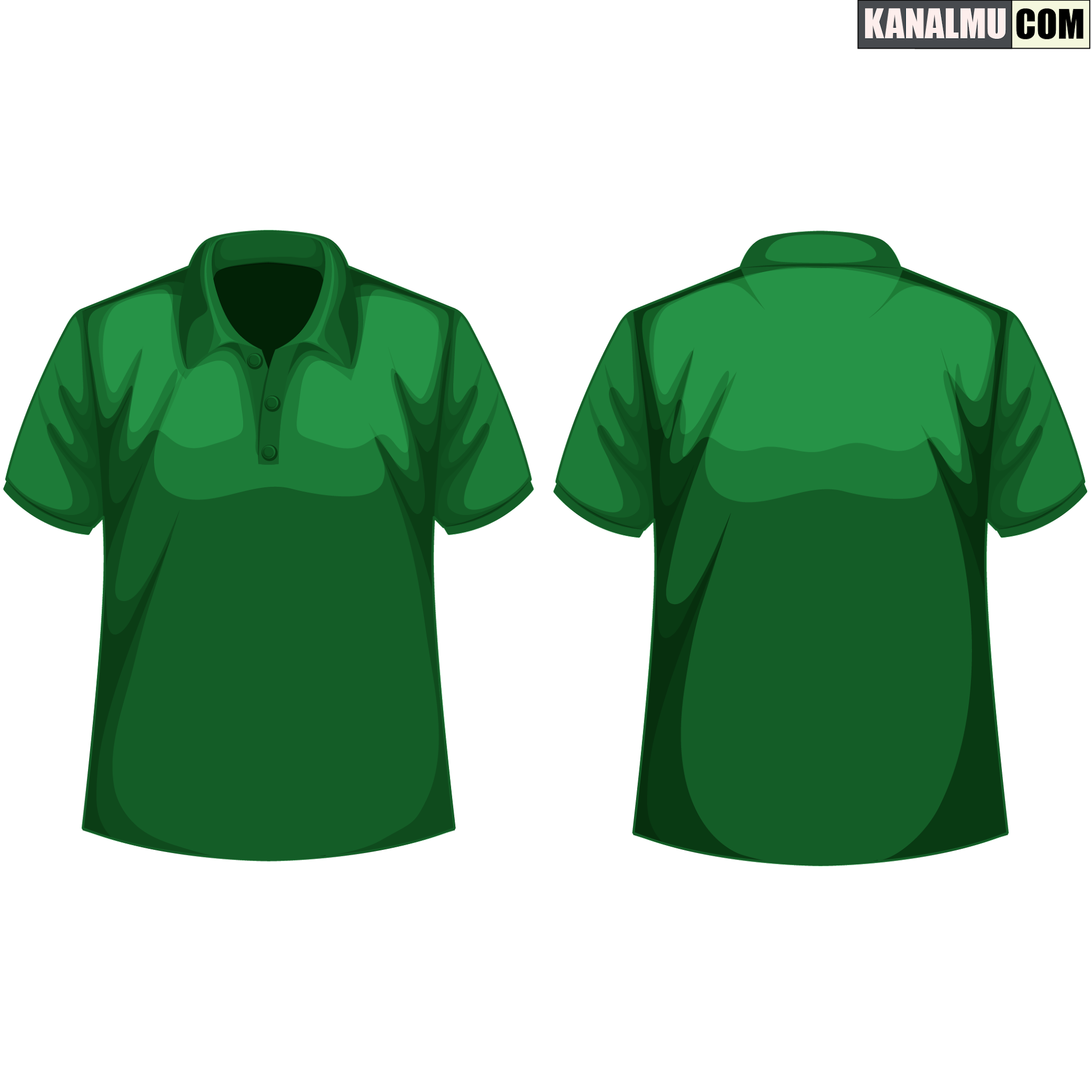 Detail Gambar Desain Kaos Berkerah Polos Transparan Nomer 8