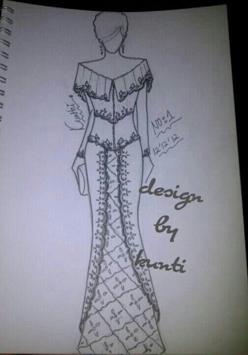 Detail Gambar Desain Kebaya Nomer 2