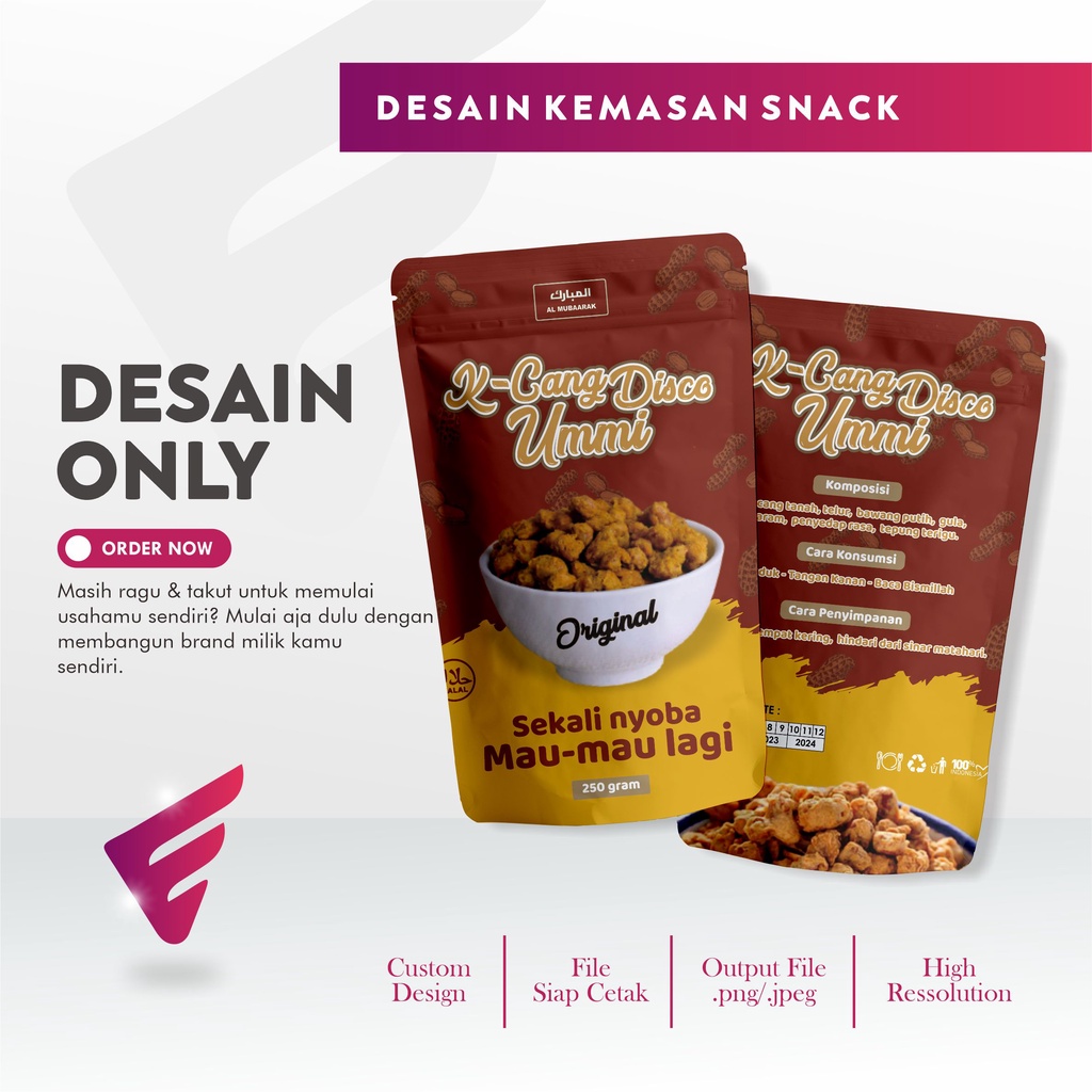 Detail Gambar Desain Kemasan Snack Nomer 26