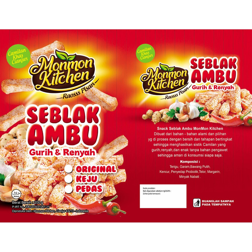 Detail Gambar Desain Kemasan Snack Nomer 31