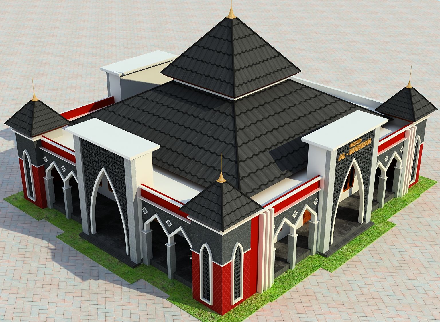 Detail Gambar Desain Masjid Nomer 17