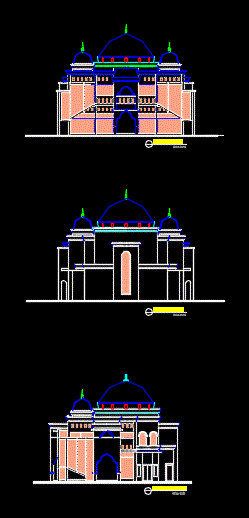 Detail Gambar Desain Masjid Autocad Nomer 31