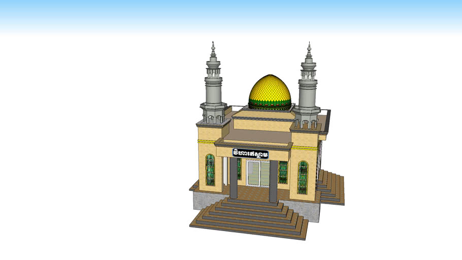 Detail Gambar Desain Masjid Autocad Nomer 46