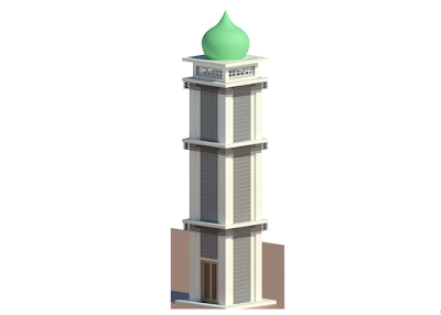 Detail Gambar Desain Menara Masjid Nomer 2