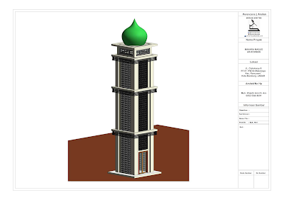 Detail Gambar Desain Menara Masjid Nomer 3