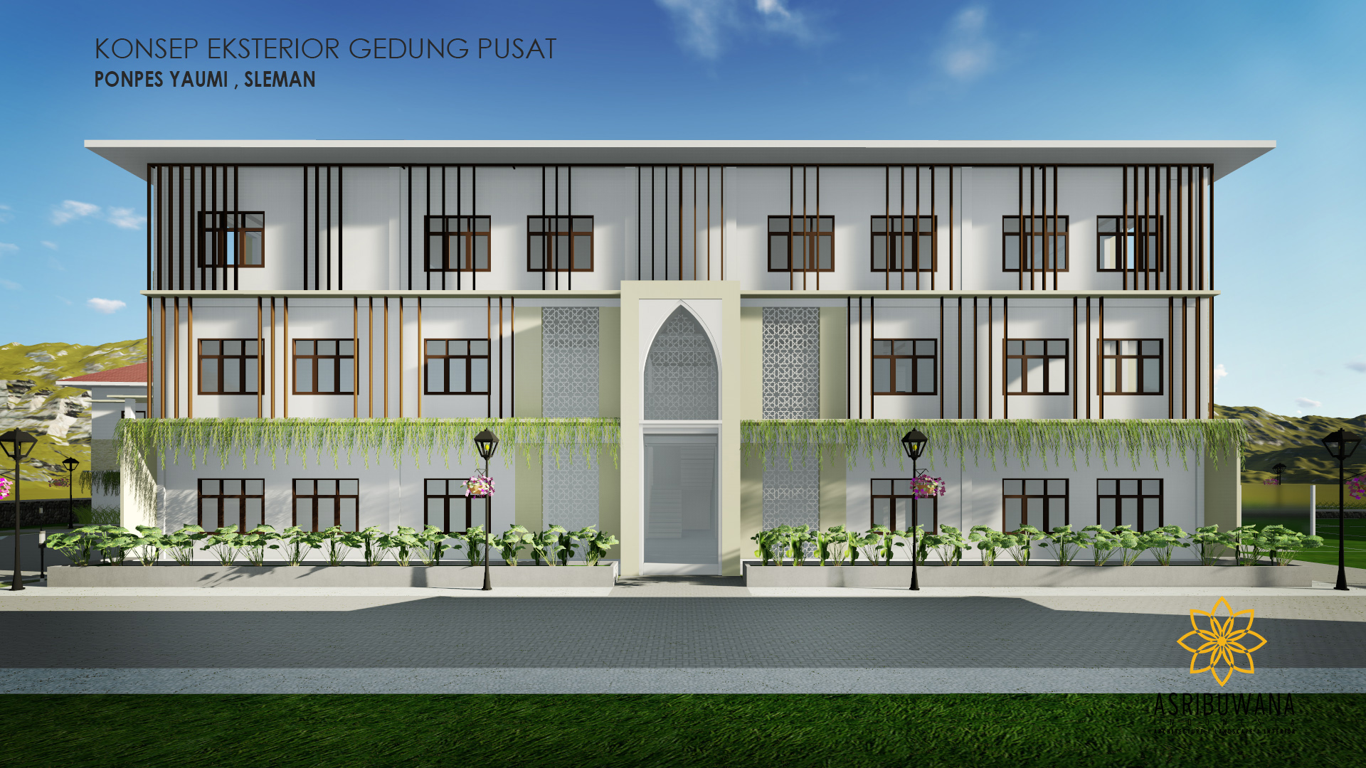 Detail Gambar Desain Pondok Pesantren Nomer 9