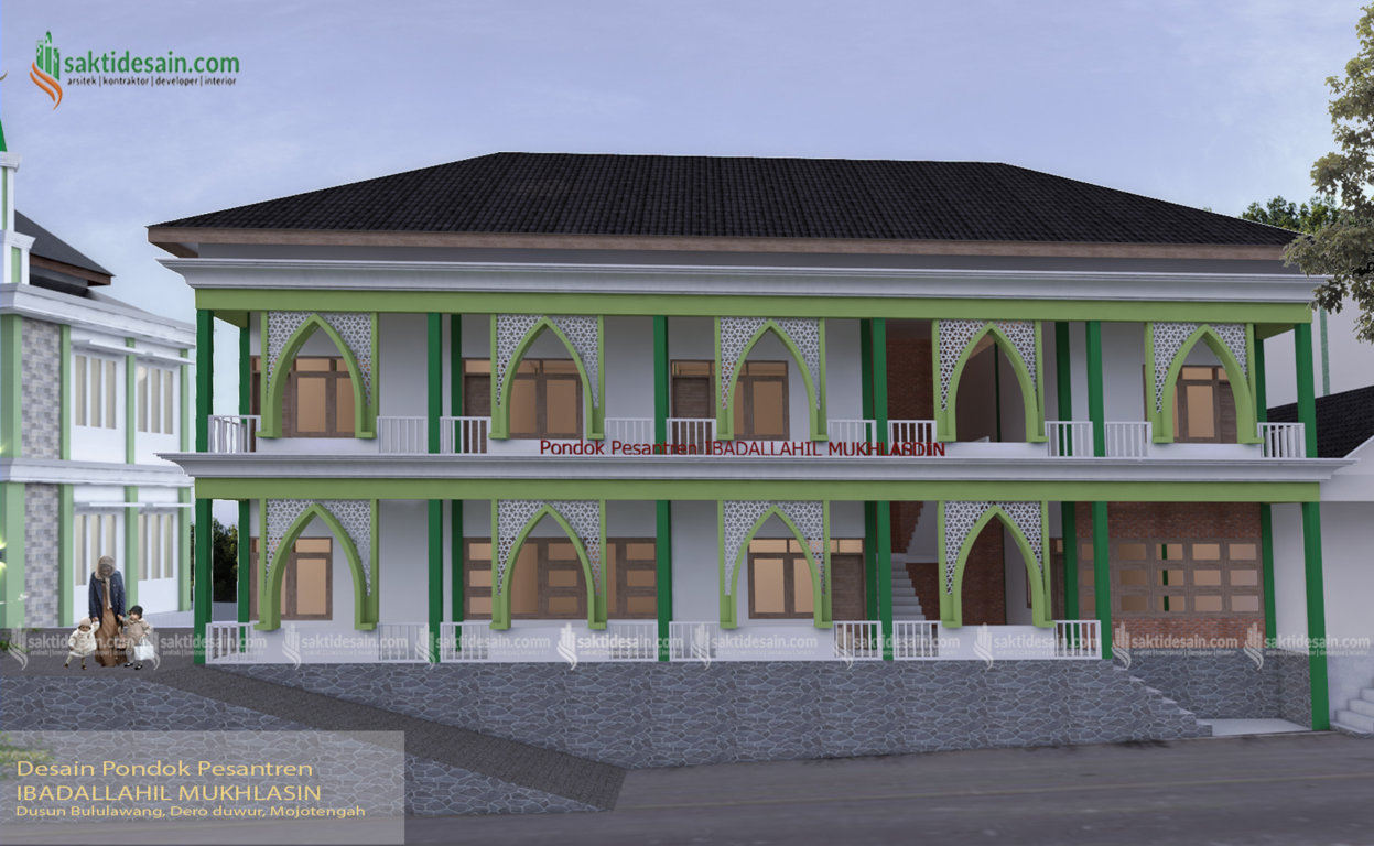 Detail Gambar Desain Pondok Pesantren Nomer 10