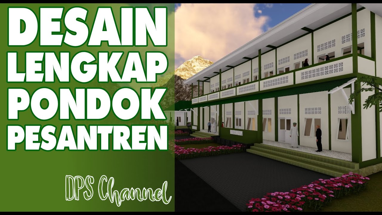 Detail Gambar Desain Pondok Pesantren Nomer 13