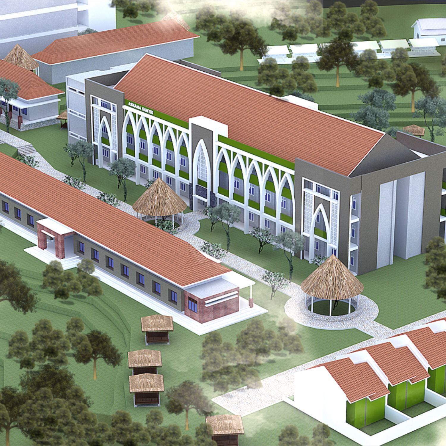 Detail Gambar Desain Pondok Pesantren Nomer 14