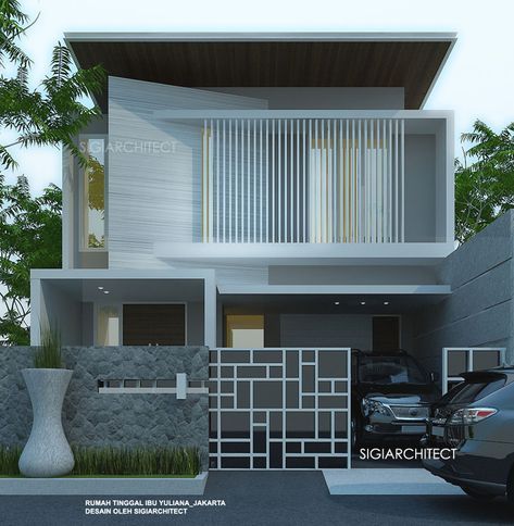 Detail Gambar Desain Rumah 2 Arah Nomer 19