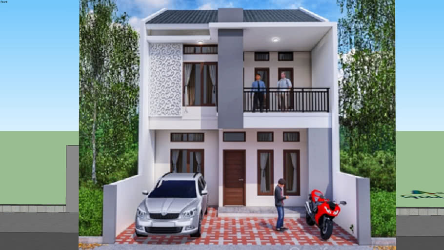 Gambar Desain Rumah 2 Lantai - KibrisPDR