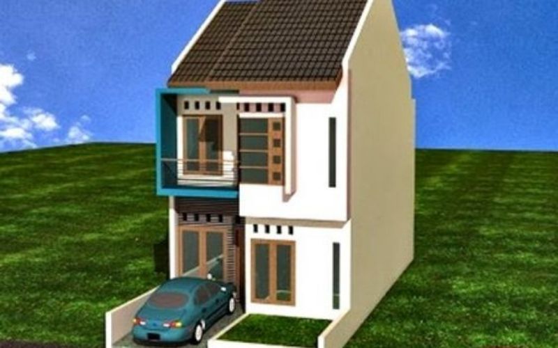 Detail Gambar Desain Rumah Dua Lantai Dengan Lahan Terbatas Nomer 17