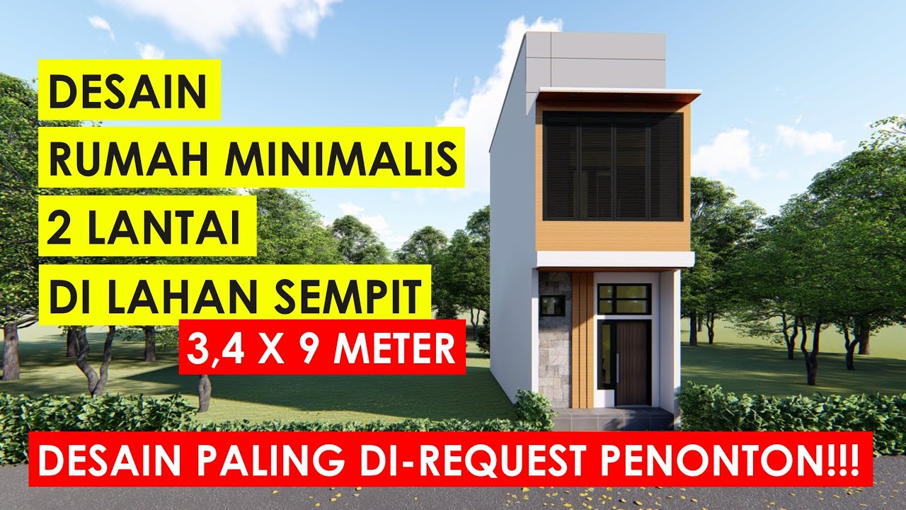 Detail Gambar Desain Rumah Dua Lantai Dengan Lahan Terbatas Nomer 5