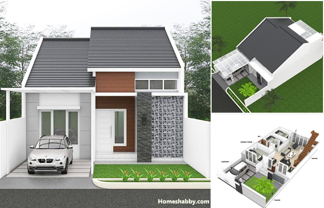 Detail Gambar Desain Rumah Keren Dan Unik Gambar Rumah Sederhana Modern Nomer 20