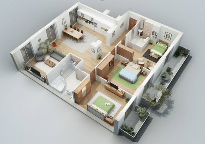 Detail Gambar Desain Rumah Minimalis 1 Lantai Nomer 16