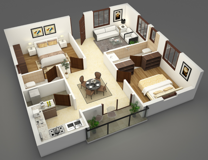 Detail Gambar Desain Rumah Minimalis Modern Nomer 31