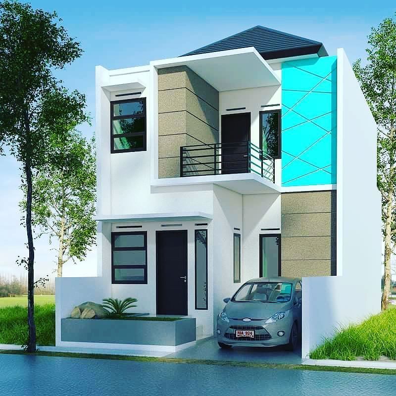 Detail Gambar Desain Rumah Minimalis Tingkat 2 Ukuran 6x12m Nomer 9