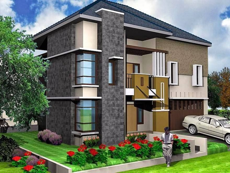 Detail Gambar Desain Rumah Minimalis Tingkat 2 Ukuran 6x12m Nomer 20