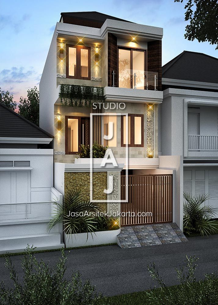 Detail Gambar Desain Rumah Minimalis Tingkat 2 Ukuran 6x12m Nomer 29