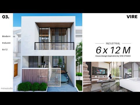 Detail Gambar Desain Rumah Minimalis Tingkat 2 Ukuran 6x12m Nomer 35