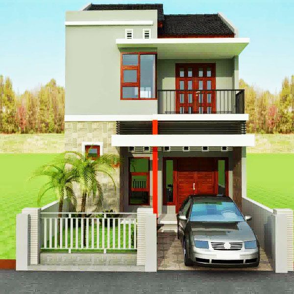 Detail Gambar Desain Rumah Minimalis Ukuran 7x12m Tingkat 2 Nomer 45