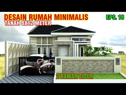 Detail Gambar Desain Rumah Minimalis Ukuran 8x12m Tingkat 2 Nomer 24