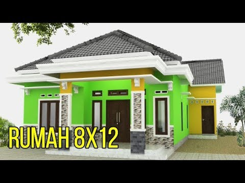 Detail Gambar Desain Rumah Minimalis Ukuran 8x12m Tingkat 2 Nomer 35