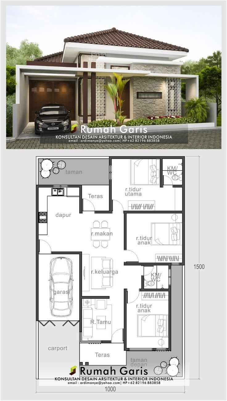 Detail Gambar Desain Rumah Modern Nomer 25