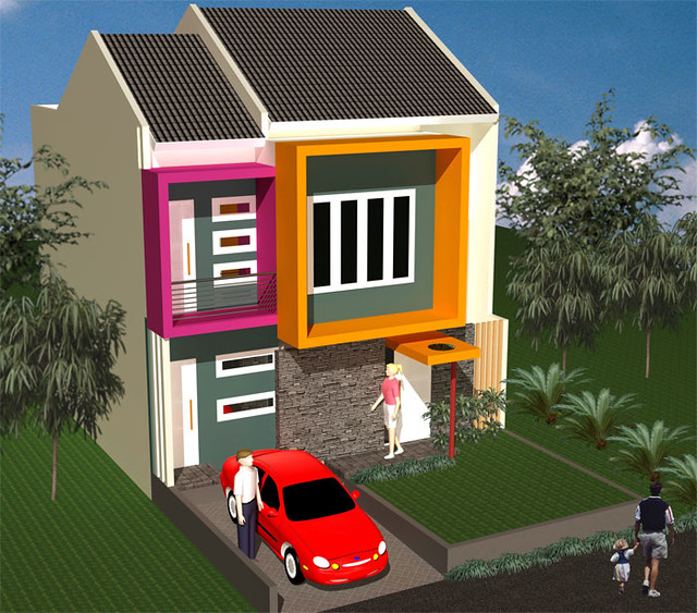 Detail Gambar Desain Rumah Tinggal Nomer 15