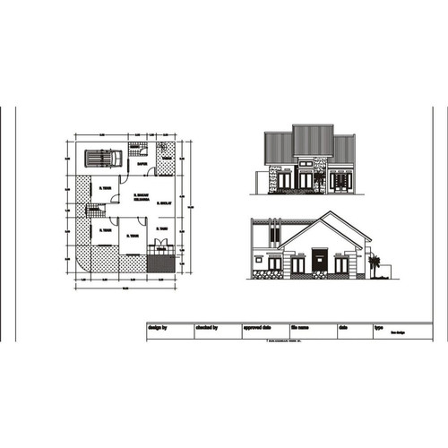 Detail Gambar Desain Rumah Tinggal Nomer 45