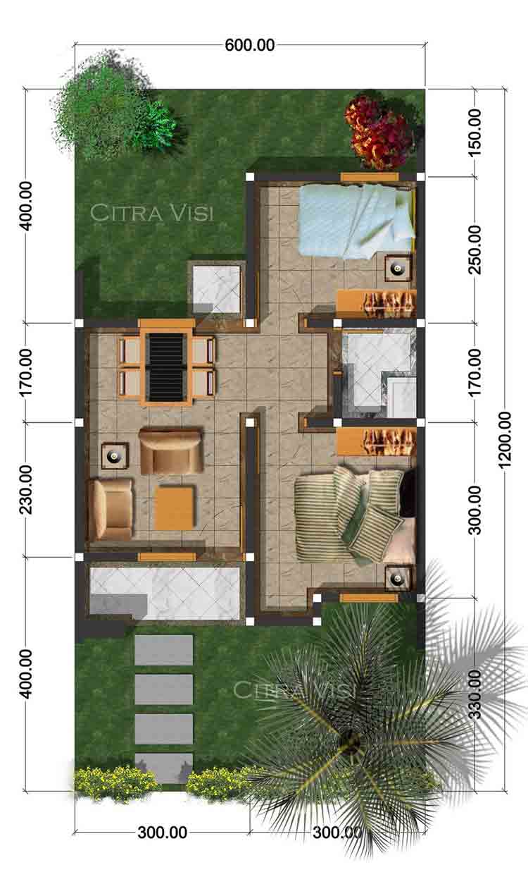 Detail Gambar Desain Rumah Type 36 Nomer 42