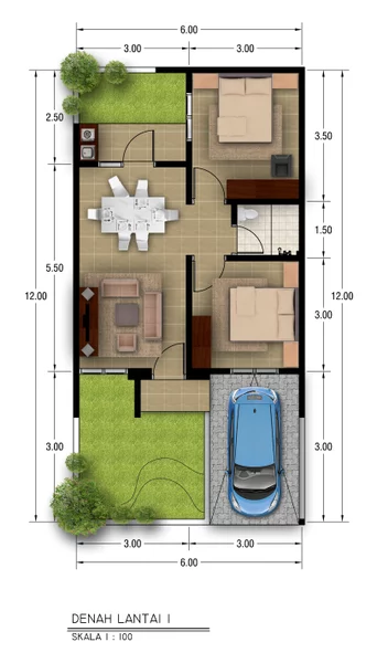 Detail Gambar Desain Rumah Type 36 Nomer 48