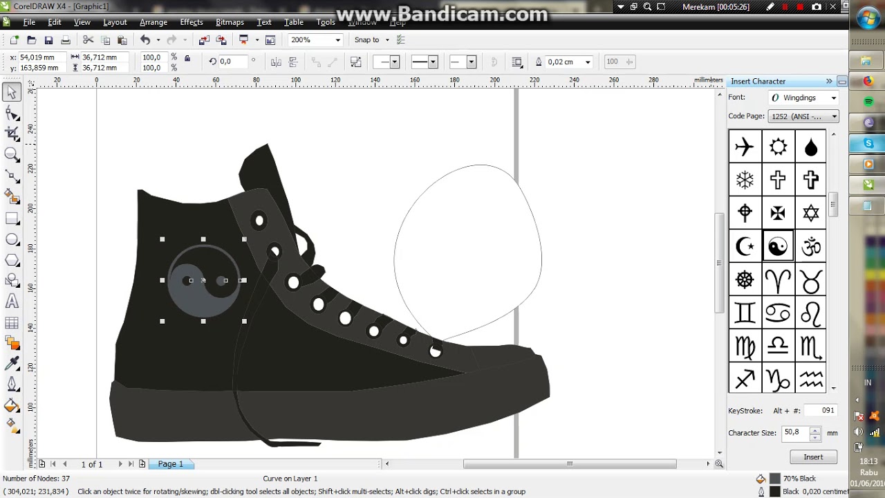 Detail Gambar Desain Sepatu Nomer 37