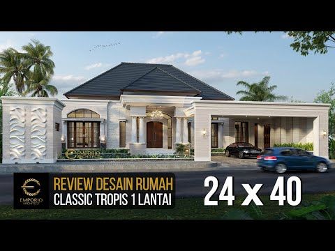 Detail Gambar Desain Teras Samping Gambar Rumah 1 Lantai Tropis Nomer 23