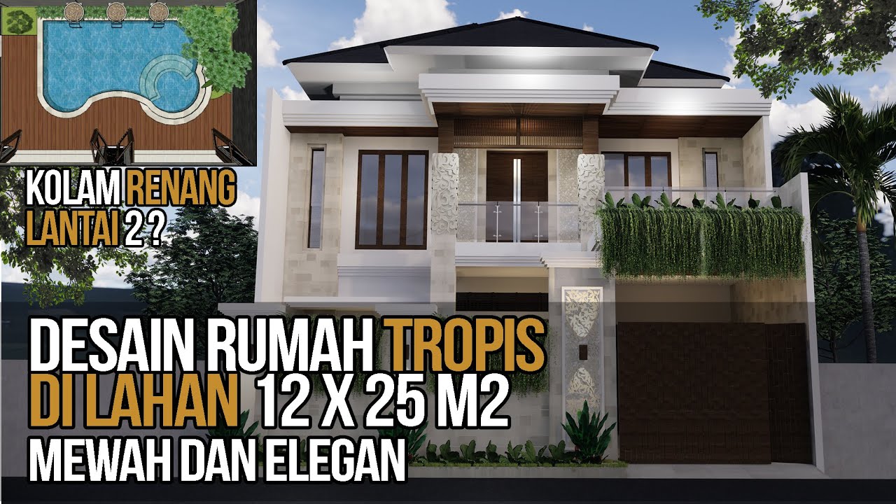 Detail Gambar Desain Teras Samping Gambar Rumah 1 Lantai Tropis Nomer 28