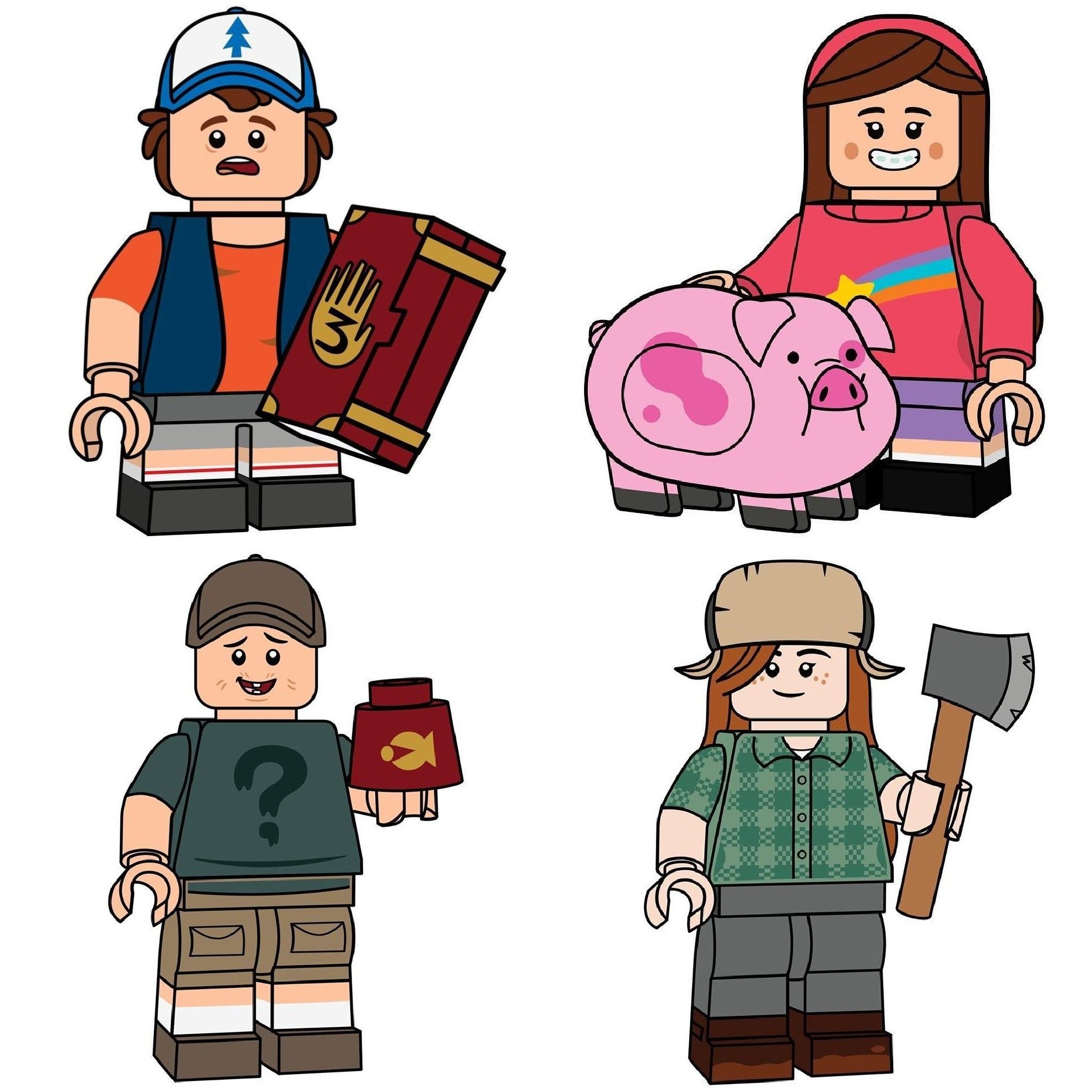 Detail Lego Gravity Falls Nomer 10